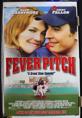 FEVER PITCH 2005 ORIGINAL DVD Release MOVIE POSTER 17''X40'' NOS (b129) (b131)