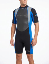 SCUBAPRO 2.5mm TPF 24 Shorty Wetsuit Neoprene Diving Men Size M MJ6716