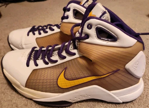 Size 8.5 - Nike Hyperdunk Supreme Lakers Home