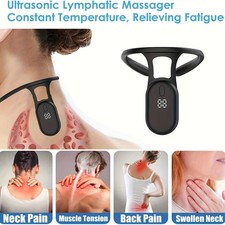 Compact Ultrasonic Lymphatic Massager for Muscle Tension Relief for Travel Use