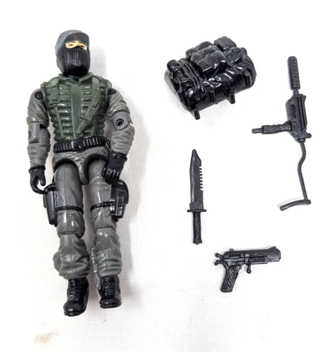 GI JOE ARAH Night Force Shockwave Action Figure complete 1989