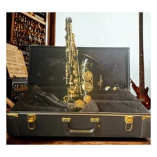 1953 HENRI SELMER Paris Black Laquer 80 Super Action Series II Saxophone