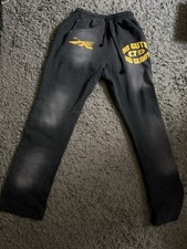 Hellstar No Guts No Glory Flare Bottom Sweatpants Size Large