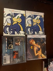 Sega Dreamcast Video Game Artwork Manual Case Lot Authentic READ
