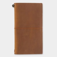 TRAVELER'S COMPANY Traveler's Notebook Starter Kit Regular Size Leather Japan