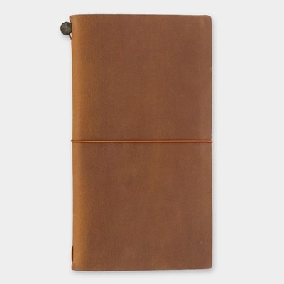 TRAVELER'S COMPANY Traveler's Notebook Starter Kit Regular Size Leather Japan