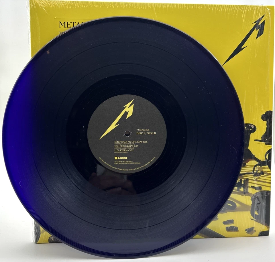 METALLICA "72 Seasons" LP 2023 Midnight Violet Vinyl Blackened– BLCKND055-1 - Image 4 of 4
