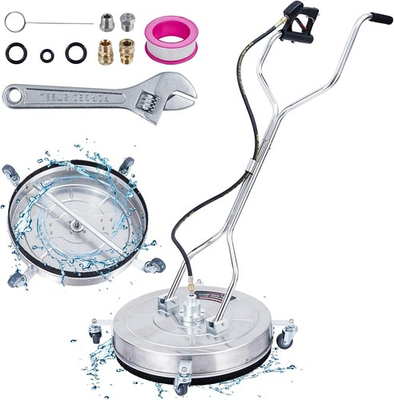 #ad 24quot; Pressure Washer Surface Cleaner Power Washer Floor Attachment4000 Max PSI $216.31