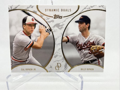 2025 Topps Dynamic Duals Cal Ripken Jr. & Billy Ripken #12 Orioles