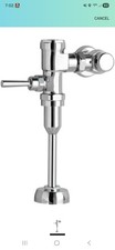 American Standard 6045.051.002 Urinal Manual Flush Valve, 0.5 Gpf Gpf, 3/4 In