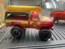 vintage Tonka 1979/80 4 x 4 pickup with canoe - outdoor model original condition