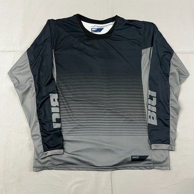 BILT Motocross Jersey Gray/Black Sz XL