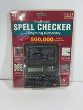 VTG Seiko SII WordFinder WP-3200 Spell Checker & Rhyming Dictionary NEW Sealed