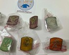 Pokemon League Sinnoh Gym Badges, Fennekin Key Chain, Trainer Tower pin, 12set — photo 7