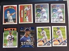 Lots of 8 Pete Alonso Baseball Cards NY Mets