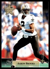 Aaron Brooks 2002 Leaf Rookies & Stars #61 Saints NFL READ FREE SHIPPING