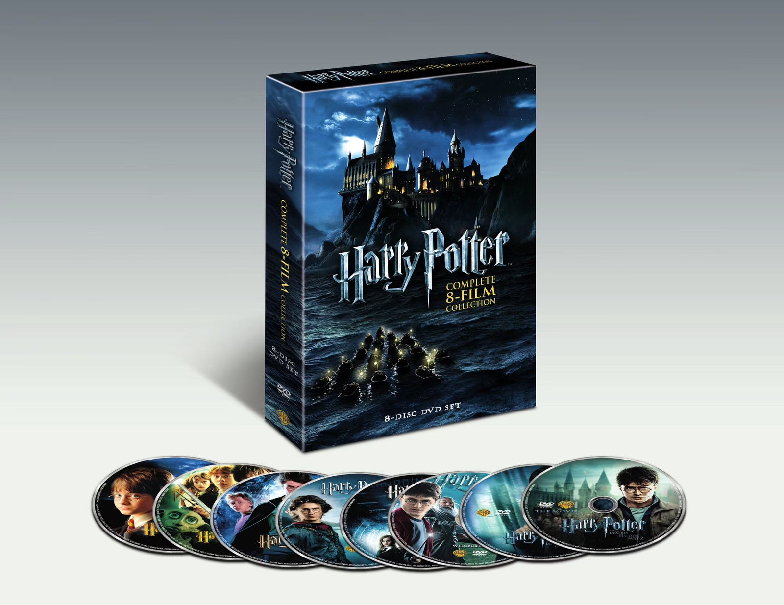 Harry Potter Complete 8-Film Collection Box Set (DVD)