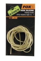 Fox Edges Hook Silicone Size 10-7 - Trans Khaki X 1.5M