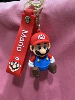 Mario Brothers Siting  Red Hat Mario 3d Keychain #3