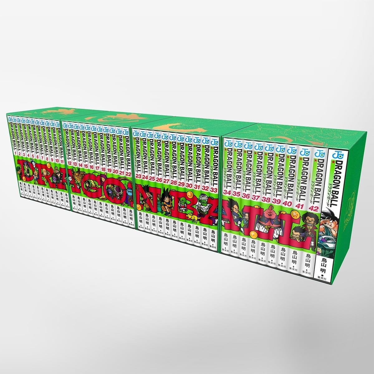 40周年DRAGON BALL 全42巻セット Double Cover Box Dragon Ball 40th Anniversary Complete 42 Vol Set Double Cover Box