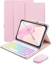 Universal Tablet Keyboard Case for 9.7",10.1",10.2",10.5",10.9",11" Ipad Samsung