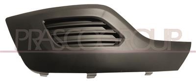 Grille pare-chocs gauche noire anti-impact pour Ford Transit 2013-2018 sans antibrouillard