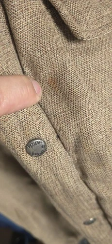 Vintage Planet Earth Hemp Blend Jacket Mens Medium Tan Utility Skate Gorpcore image 10