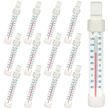 12 Pack Refrigerator Freezer Thermometer - Fridge Thermometer with Dual-Scale -4