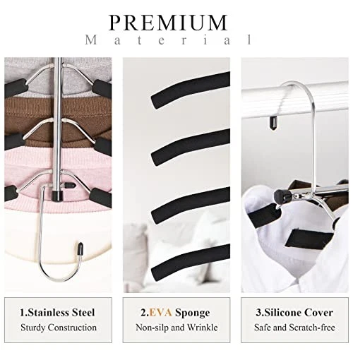 Space Saving Coat Hangers - Thumbnail 4