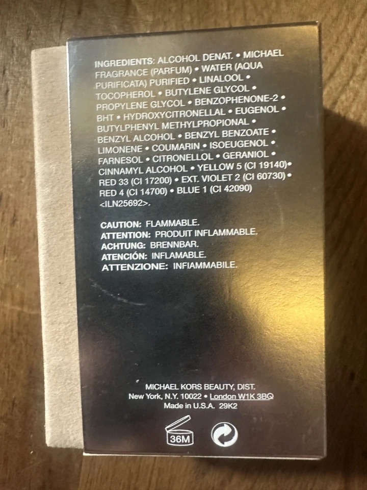 MICHAEL KORS 1.7 FL OZ EDP PARA MUJER Original Raro con Caja Foto 3 de 4