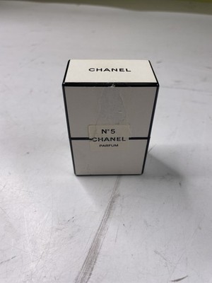 Vintage CHANEL NO. 5 Parfum 0.25oz 7.5 ML. Perfume NEW 1/4 | eBay