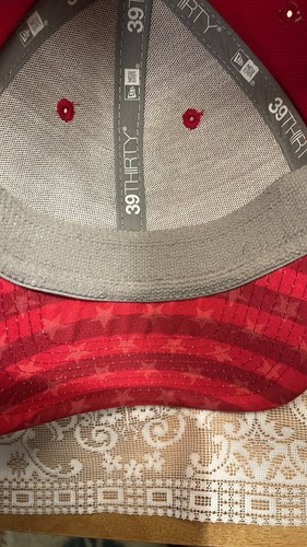 Berretto da baseball uomo Greensboro Grasshoppers Minor League Baseball 39Thirty rosso nuovo con scatola - Foto 8 di 11
