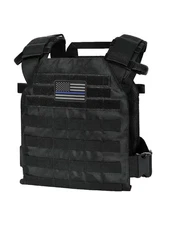 Military Light Weight Plate Carrier Vest With Patch For Adults