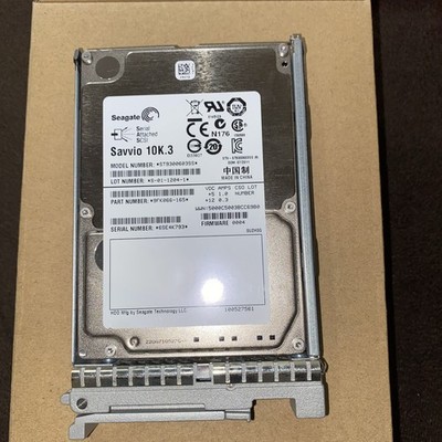745GC ST9300605SS Dell 300GB 10K RPM 6Gb/s 2.5''SAS SERVER HDD HardDrive W/R Tray
