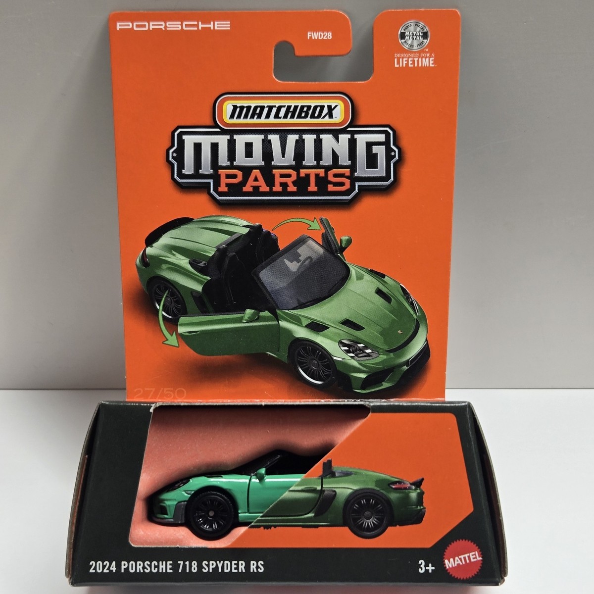 2026 Matchbox Moving Parts 2024 Porsche 718 Spyder | eBay