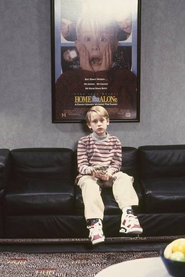 Macaulay Culkin during the ''Hosting Alone'' skit on November 23 1991 Old Photo