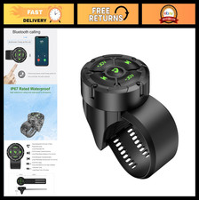 Wireless Bluetooth Media Button Remote - Waterproof Music Controller for Car M