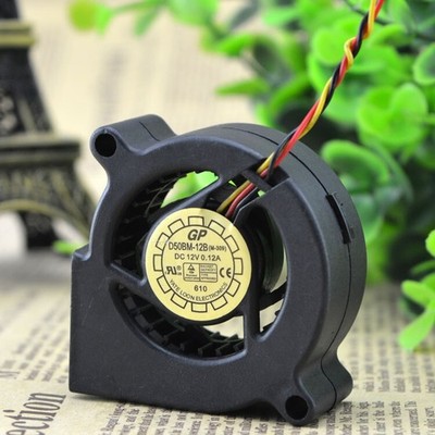 YATE 5020 12V 0.12A D50BM-12B turbo blower cooling fan #zc