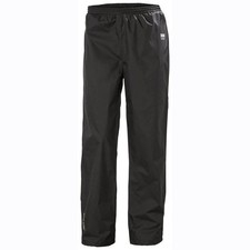 Helly Hansen Manchester Waterproof Rain Pants 70427 Black Work Trousers NEW