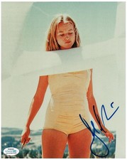 Jewel Kilcher Autograph 8x10 Photo Hot Sexy Swimsuit Bikini Vintage Young ACOA