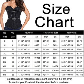 Women Overbust Lace Up Boned Bustier Corset Top Burlesque Waist Trainer Lingerie