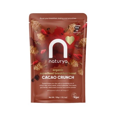 Naturya Breakfast Boost Cacao Crunch, 150g (1er Pack) 150g 