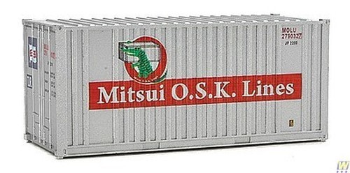 Walthers SceneMaster 949-8014 Accesorio Escala HO Contenedor 20' Mitsui OSK | Zustand: Nuevo