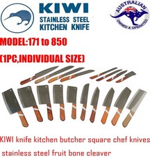 KIWI knife kitchen butcher square chef knives stainless steel fruit bone cleaver