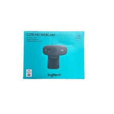 Logitech C270 HD Web Camera 960-000694 720p Video Calling Webcam with Mic