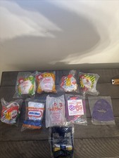 new in package Mixed Lot of 9 Vintage McDonald's Toys And 1 Burger King