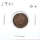 1901 US Indian Head Cent  G Good Free Shipping
