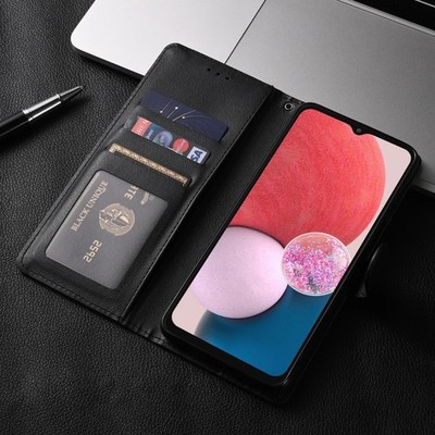 Hülle für Samsung S24 S23 S22 S21 FE Ultra Flip Leder Wallet Handy Cover