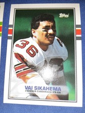 1989 Topps - Vai Sikahema #279