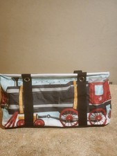 Thirty One Medium Utility Tote Holiday Express Design Pre-owned Great Condition